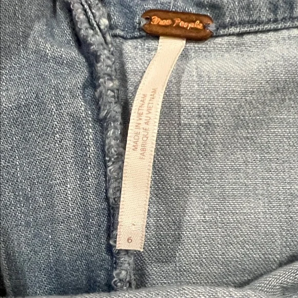 Free People Picture Perfect Denim Midi Dress - Picture 5 of 12